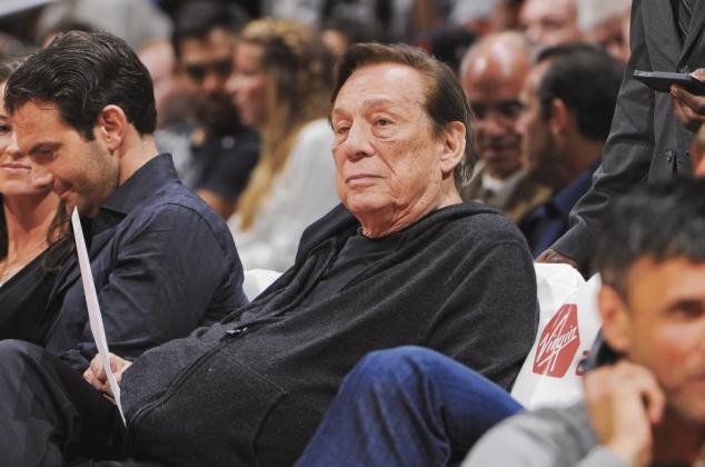 Former Clippers owner Donald Sterling. (Andrew D. Bernstein/Getty Images)